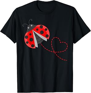 Ladybird Nature Lovers Insect Fan Entomophiles T-Shirt