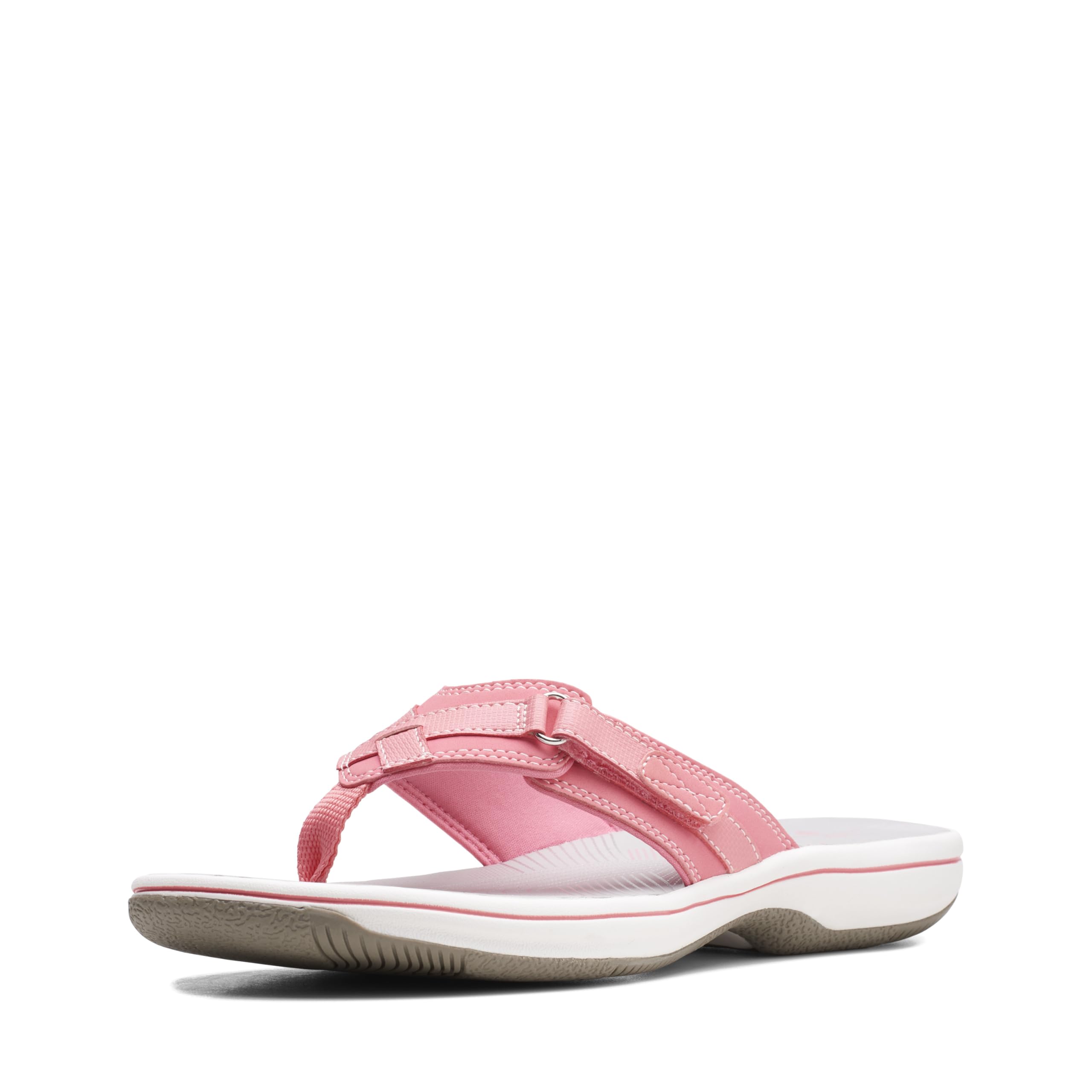 Clarks Women's Breeze Sea Flip-Flop, Bright Pink