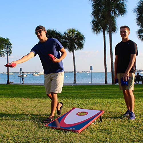 Driveway Games Backyard Cornhole Set. Tailgate Corn Toss Boards & Bean