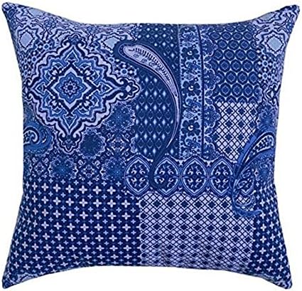 Both Sides Blue and White Porcelain Printed Cushion Cover LivebyCare Linen Cotton Throw Pillow Case Sham Pattern Zipper Pillowslip Pillowcase For Decor Decorative Lounge Saloon