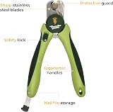 Thunderpaws Professional-Grade Dog Nail Clippers with Protective Guard view 5