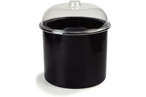 Carlisle FoodService Products Coldmaster Ice Cream Server Insulated Crock with Lid for Kitchens and Restaurants, Plastic, 3 Gallons, Black