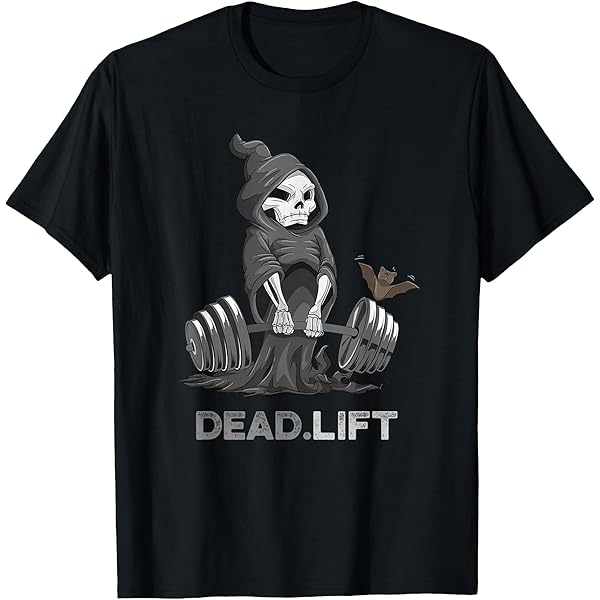 Amazon.com: Deadlifts Gym Leg Day Grim Reaper Deadlifting Weights