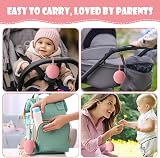 Aolso Silicone Pacifier Holder Case Pink Portable Travel Pod view 7