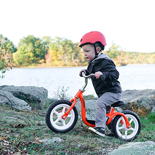 KaZAM v2e No Pedal Balance Bike, 12-Inch, Orange - Thumbnail 5