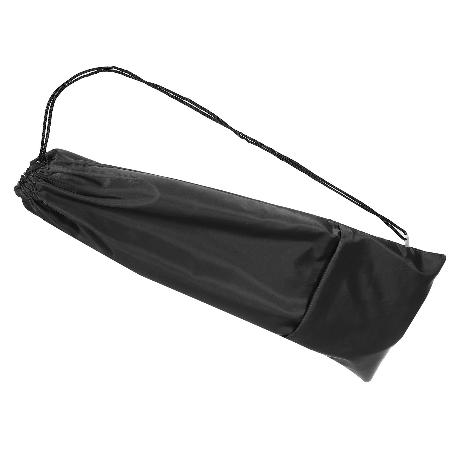 PATIKIL Badminton Racquet Cover Bag, Waterproof Oxford Badminton Racket Pouch with Zipper Pocket and Drawstring Shoulder Strap Lightweight, Black