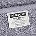 Amazon Brand – Pinzon Heavyweight Luxury Cotton Large Towel Bath Sheet - 70 x 40 Inch, Platinum