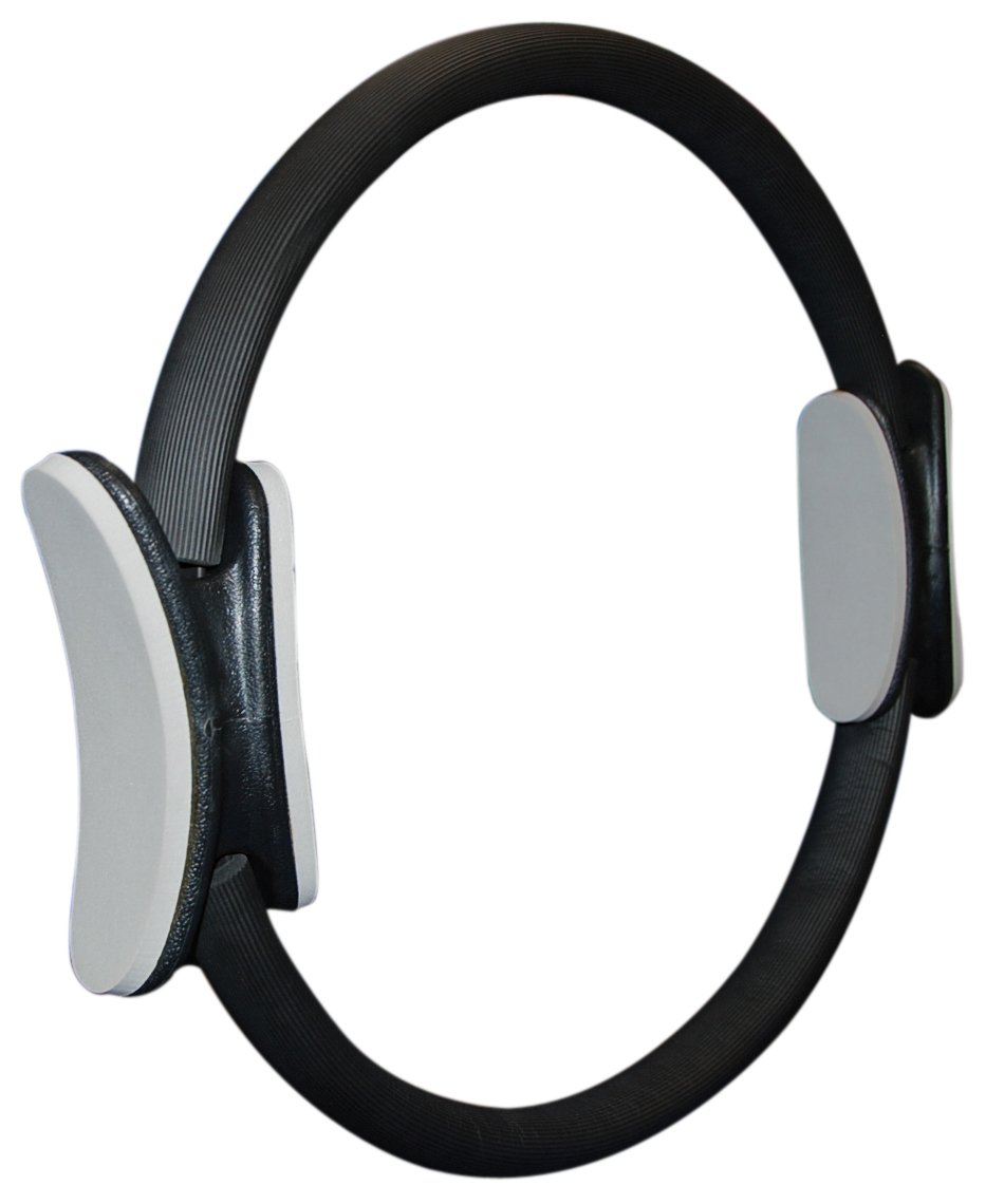 Sveltus Unisex Adult Pilates Ring, Black/Grey, Diam. Approx. 38 cm