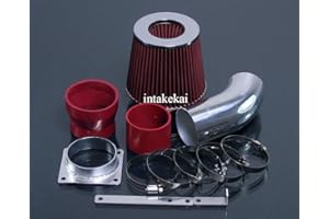 INTAKE KAI PERFORMANCE AIR INTAKE KIT FIT 2001-2007 FORD ESCAPE 3.0/2001-2004 MAZDA TRIBUTE 3.0L / 2005-2008 MERCURY MARINER 3.0L V6 ENGINE (RED)