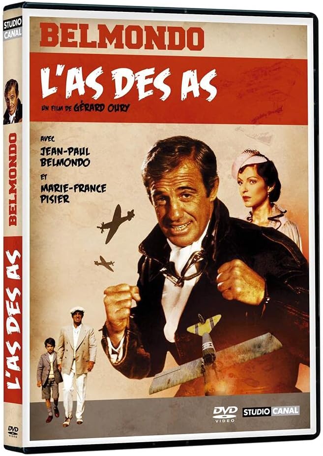 Jean Paul Belmondo Marie France Pisier L'As des as: Amazon.fr: Jean-Paul Belmondo, Marie-France Pisier, Rachid