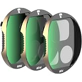 PolarPro - ND/PL Filter 3 Pack Compatible w/DJI Mavic 4 Pro | Contains ND4/16/64PL | Neutral Density + Polarizer Filter for Cinematic Shutter Speed Control (Vivid Collection = ND + Polarization)