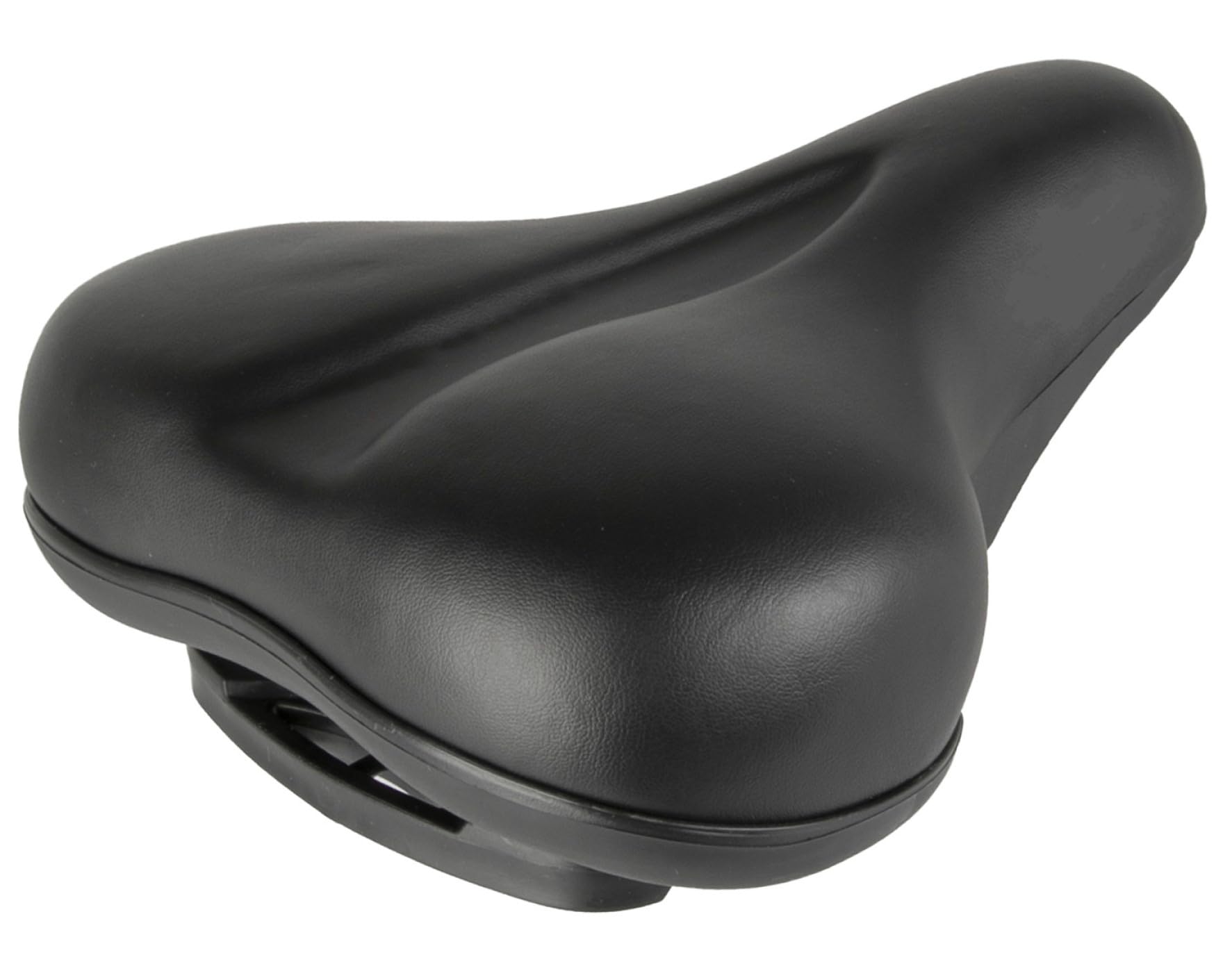 Sport Direct Large Gel Ladies Saddle Black