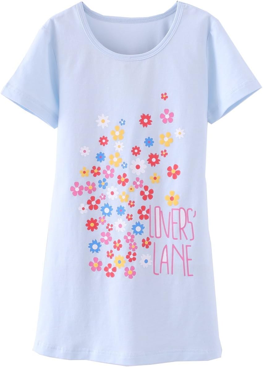 ABClothing Cotton Grils Nightgown Vary Colors 3-10 Years Old