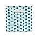 DII Hard Sided Collapsible Fabric Storage Container for Nursery, Offices, & Home Organization, (11x11x11) - Honeycomb Teal