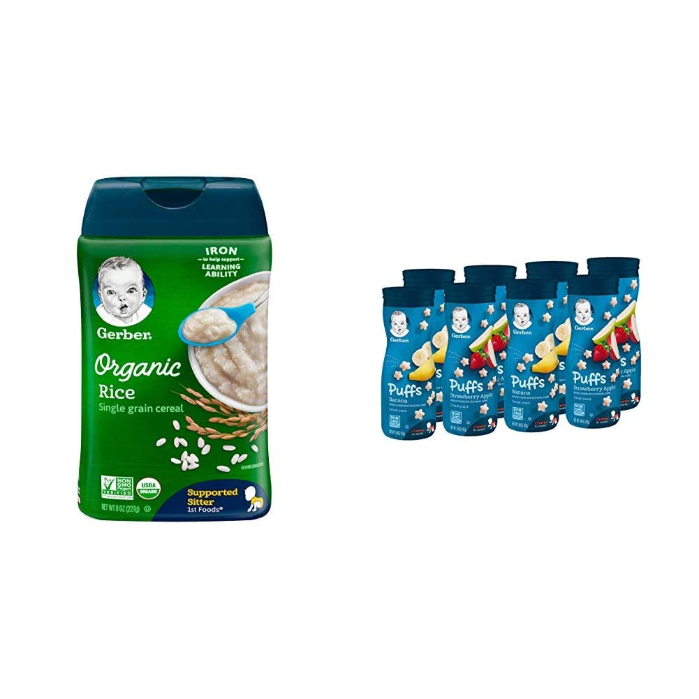 gerber organic rice