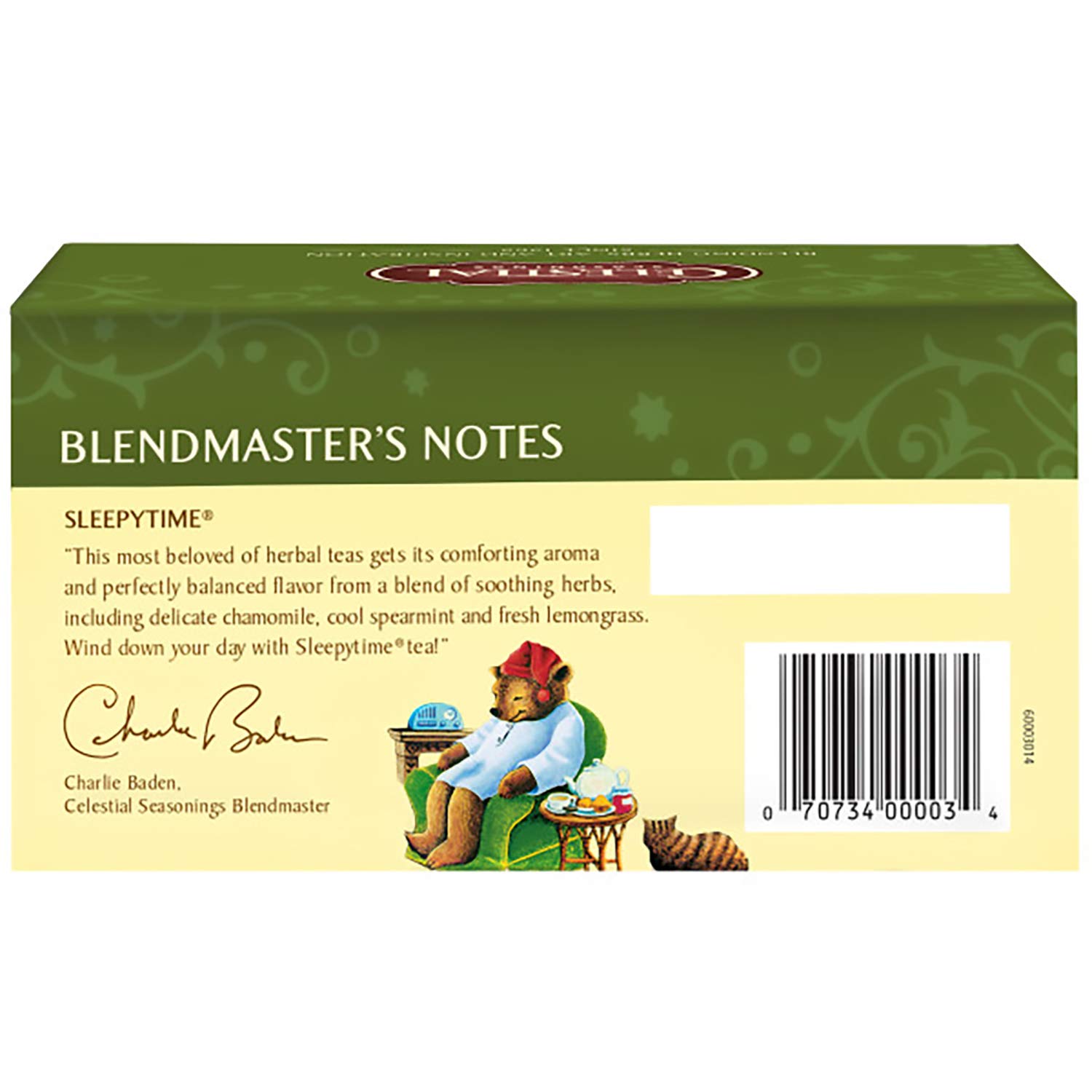 Celestial Seasonings Herbal Tea, Sleepytime, 20 Count (Pack of 6) : Herbal Teas : Grocery & Gourmet Food