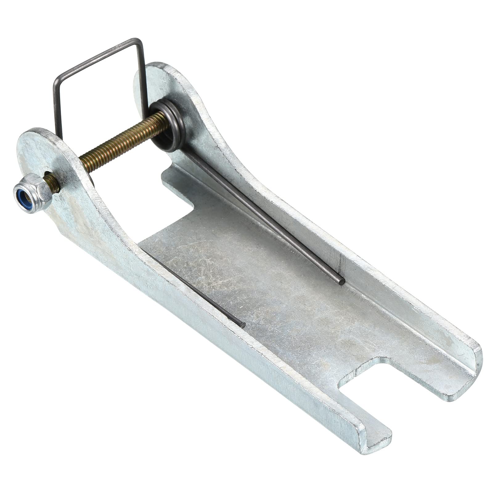 PATIKIL 3.8 Inch Hook Safety Latch Kit, Metal Towing Receiver Hitch Replacement for Clevis Hook Trailer, Silver