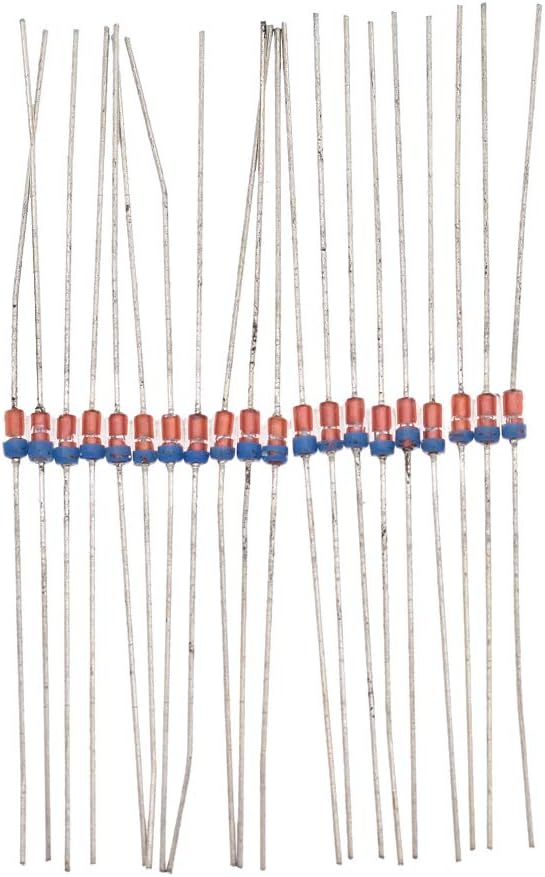 Qlychee 20 Pcs Germanium DIODE 11N34 DO-35 1N34 Electronic Project Business Industrial