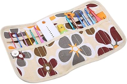Amazon Co Jp Xuuyuu かぎ針編みのフックセット 編み針 かぎ針セット 編み棒 かぎ針 かぎ編み セット レース針 手芸 編み物 毛糸 Diy 工具 編み針12本 携帯便利 ケース付き ホーム キッチン