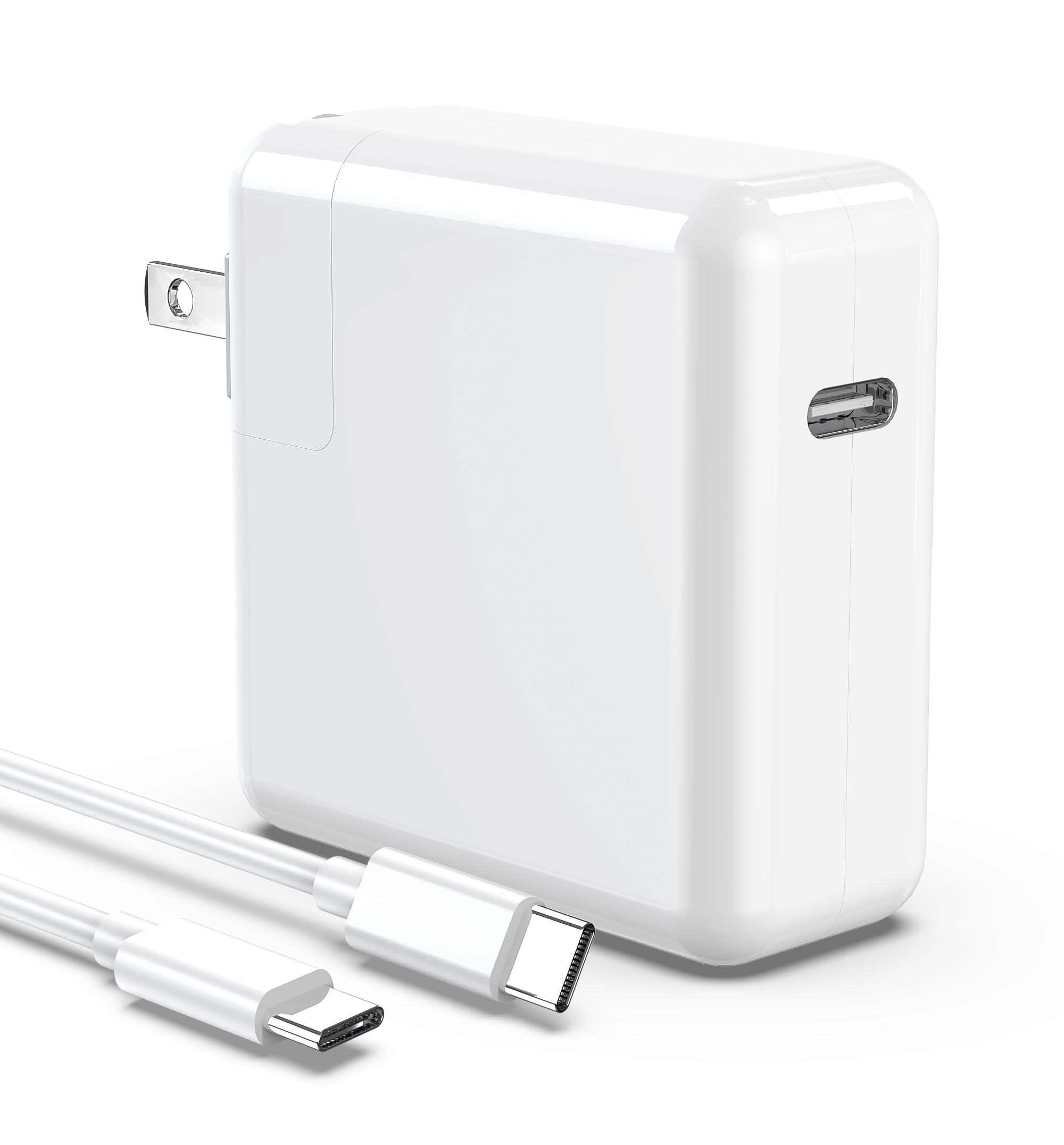EDRF Mac Book Pro Charger - 96W USB C Charger Fast Charger Compatible with USB c Port MacBook pro & MacBook Air, ipad Pro, All USB C Device, Type C to Type C Cable Power Adapter Included 6.6 ft