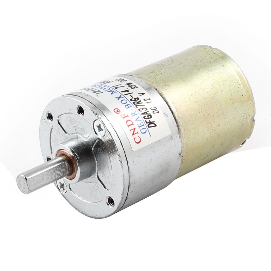 Sourcingmap 300RPM 12V High Torque Electric Speed Reduce DC Gear Box Motor