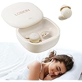 LOBKIN Sleep Earbuds,Wireless Bluetooth Noise Blocking Sleeping Headphones,Sleep Earphones for Side Sleepers in Ear Soft Mini Invisible Buds Comfort Fit for Sleeping Working