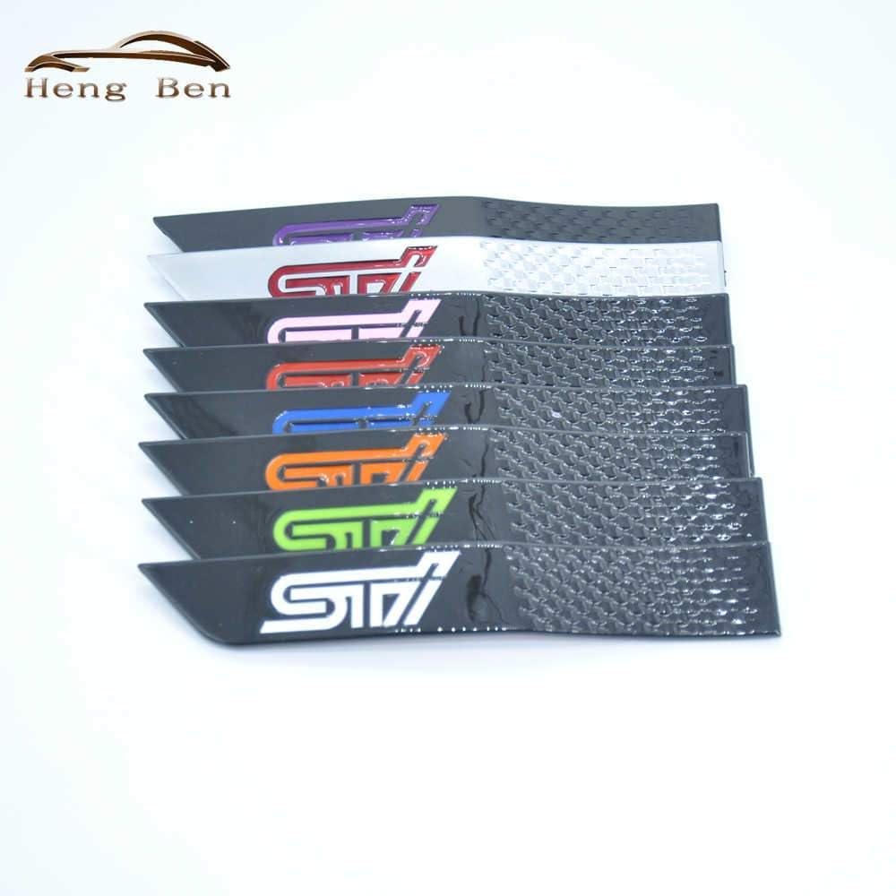 henburg HB STI for Subaru Badge ABS Fender Scuff Door Scratch Bumper