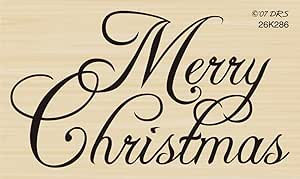 Merry christmas rubber stamp royalty free stock images Amazon.com: Large Script Merry Christmas Rubber Stamp by DRS Designs - Made in USA: Arts, Crafts
