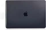 Se7enline MacBook Pro 15 case A1707 A1990 Touch Bar Crystal Black Hard Shell view 3