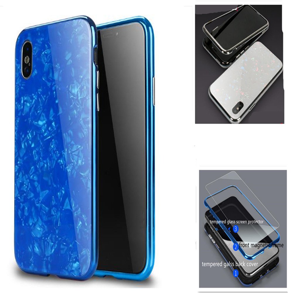 iPhone X Absorption Shcokproof Case,Aulzaju iPhone X Full Body Front Back Cover with