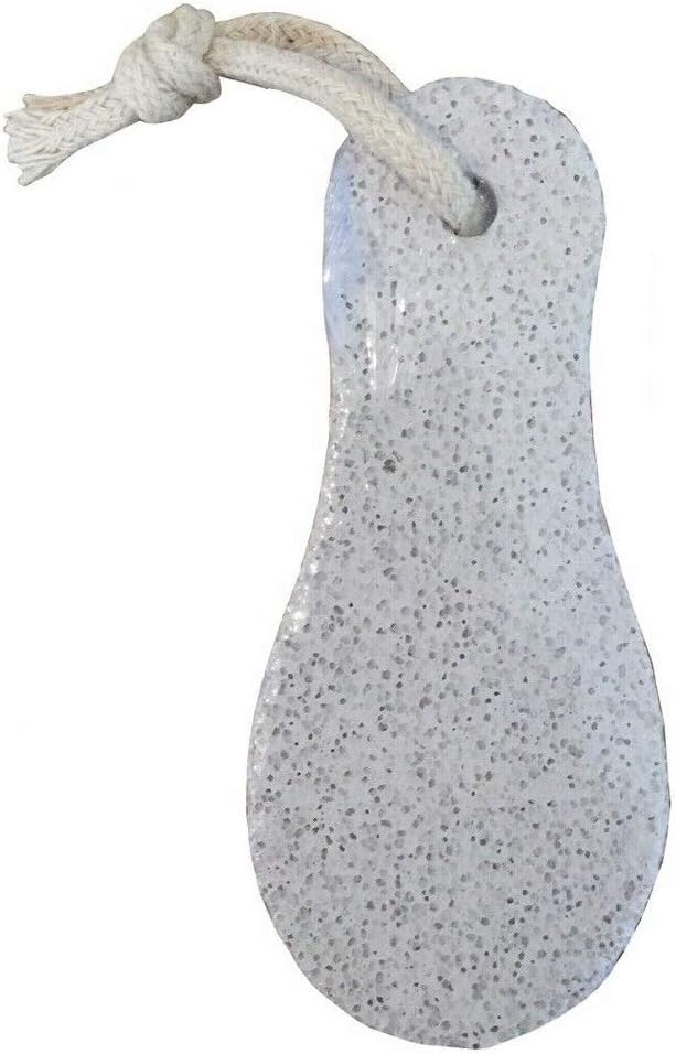 Pumice Stone Pedicure Block Exfoliate Smooth Hands & Feet, White