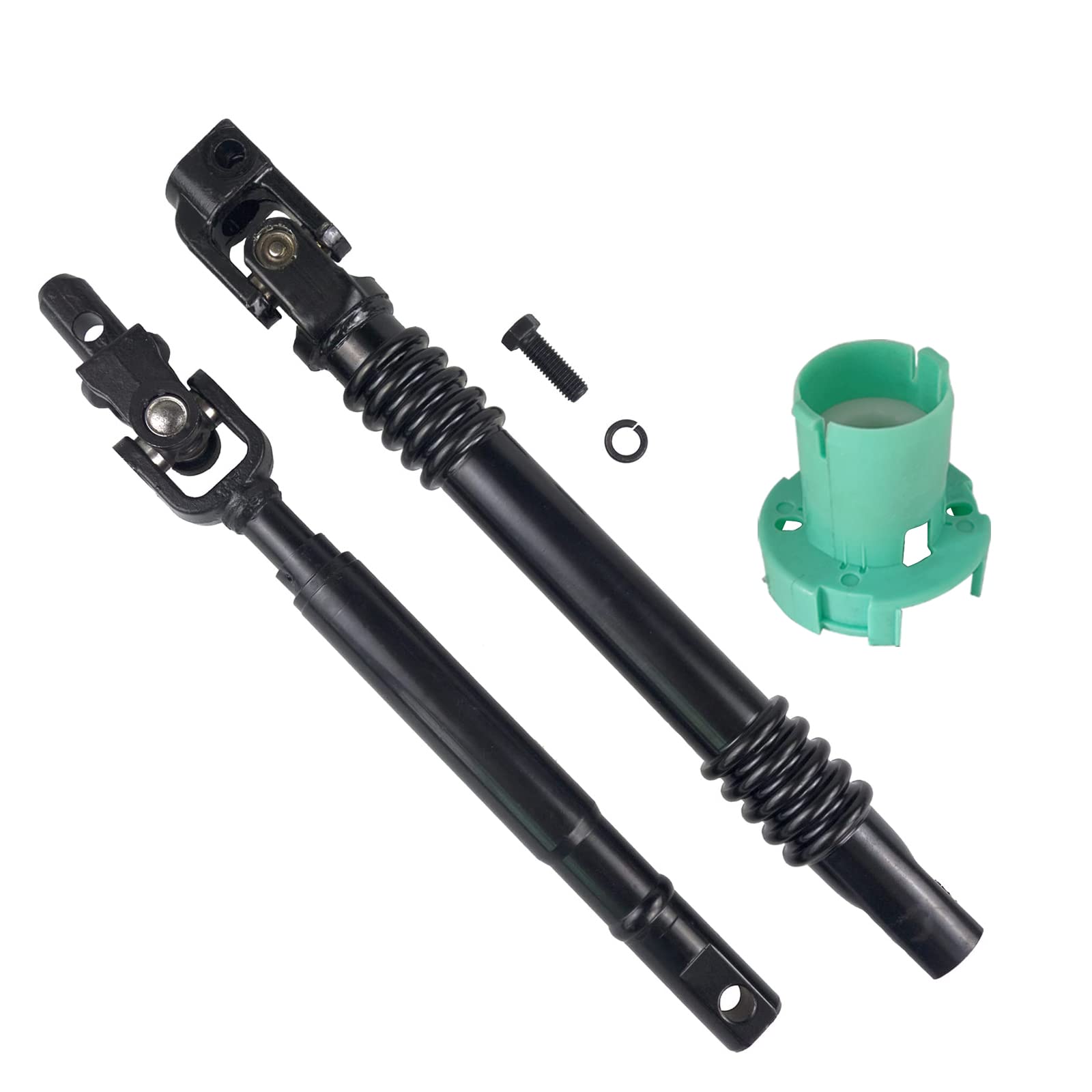 Photo 1 of GaeaAuto Upper & Lower Intermediate Steering Shaft Column with Shaft Bearing fit for Chevy Silverado Avalanche Suburban GMC Sierra Yukon 1500 2500 3500#25958109, 19329330