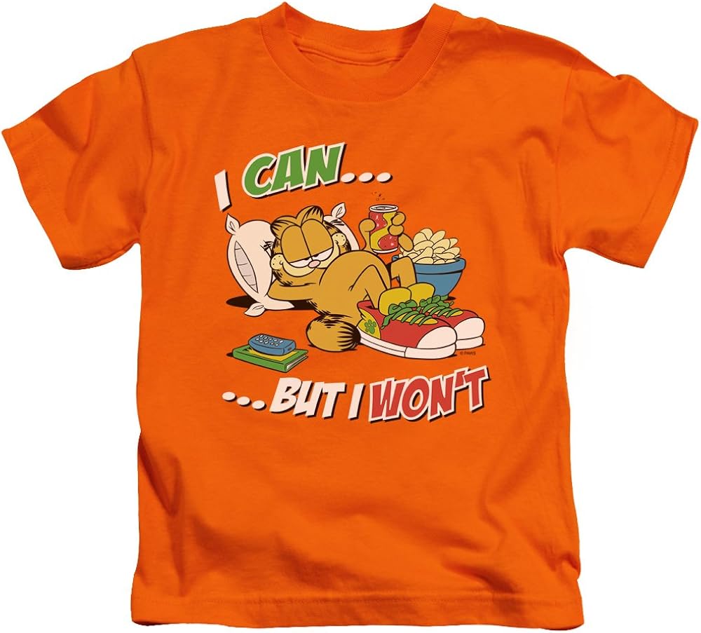 bart to garfield shirt