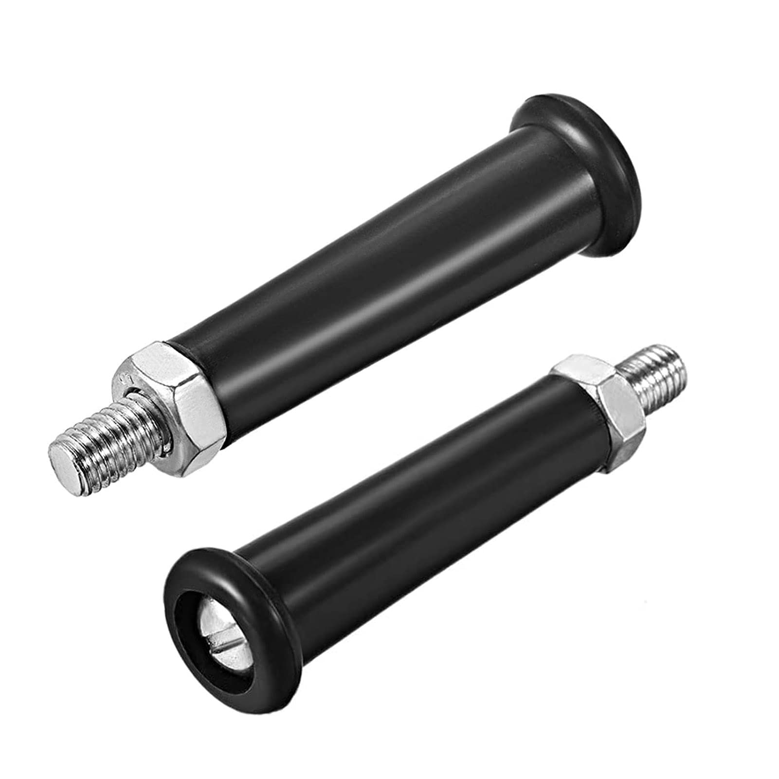 TA-VIGOR M10 x 50mm Revolving Handwheel Grip, 2Pcs Thread Screw Knob with Plastic Bakelite Revolving Handle Grip for Industry Lathe Milling Machine