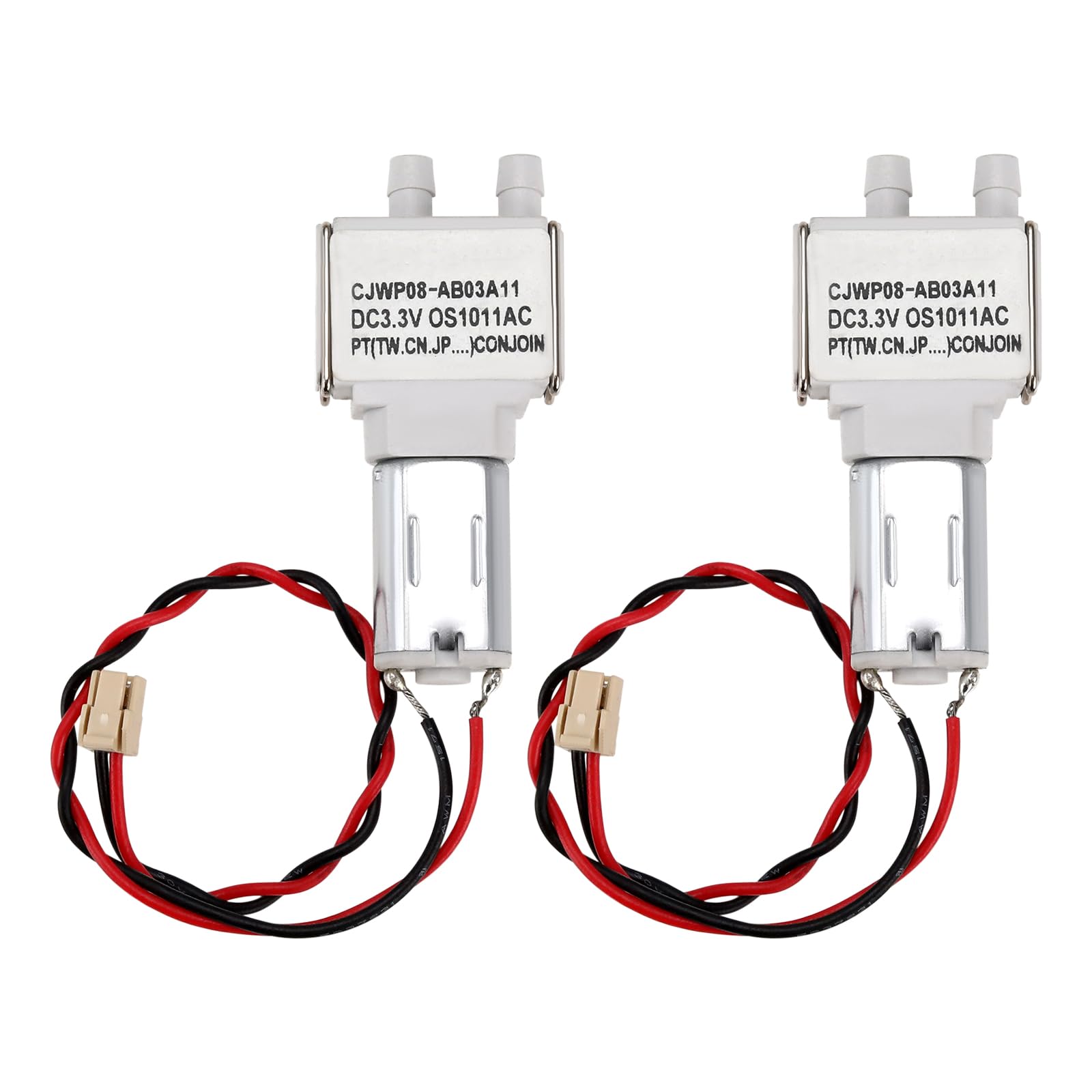 Create idea 2Pcs Self-Priming Water Pump M20 Mini Vacuum Pump Diaphragm Pump DC3V-3.7V for Pumping System Swimming Pool 33.5x10x3.5mm