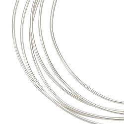 BENECREAT Sterling Silver Wire - 20 Gauge, 3.28