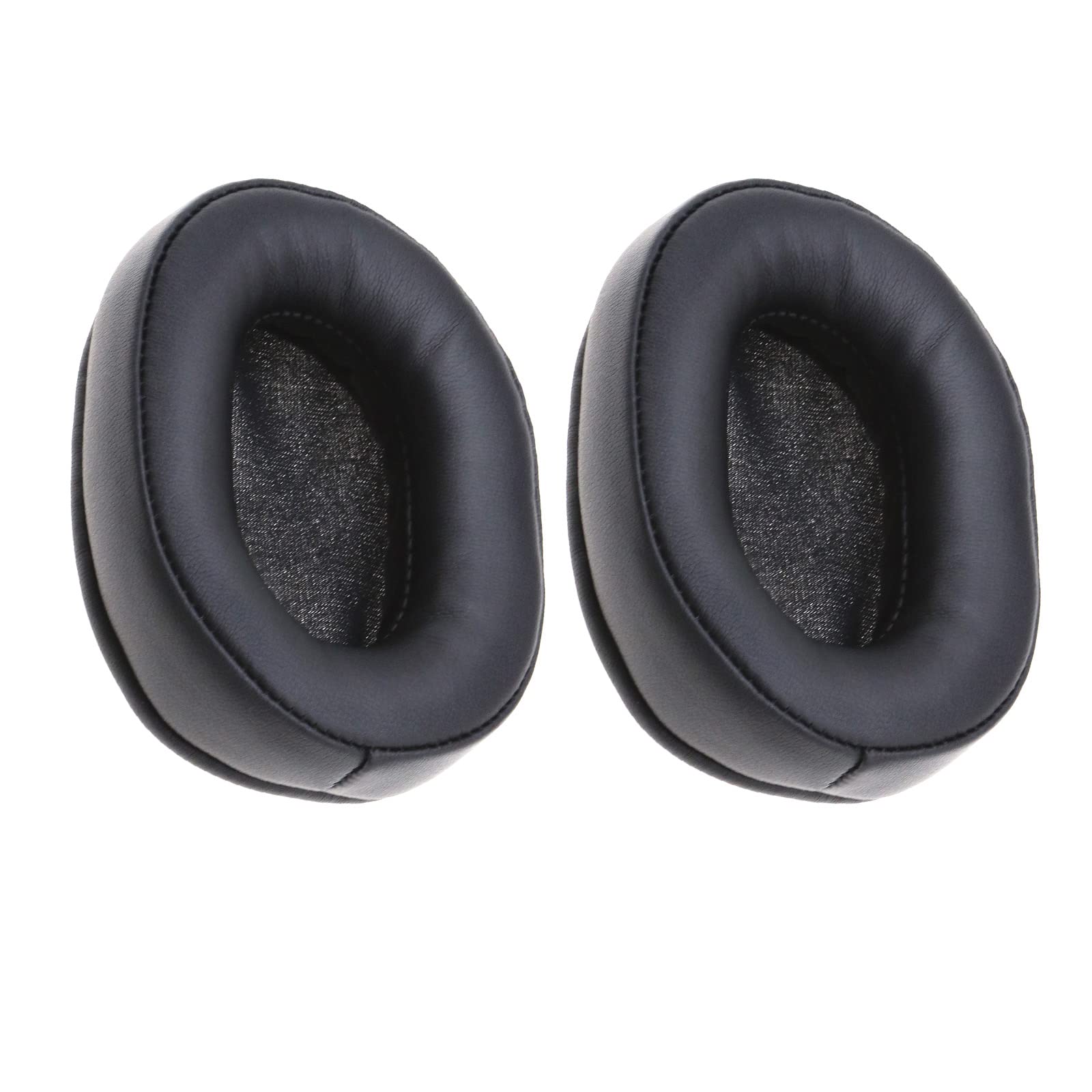 VGOL Pair of Ear Pads Ear Cushion Compatible with Thomson WHP3311BK WHP3311W Headphone Protein Leather Foam Replacement Comfort Headset Pads Black