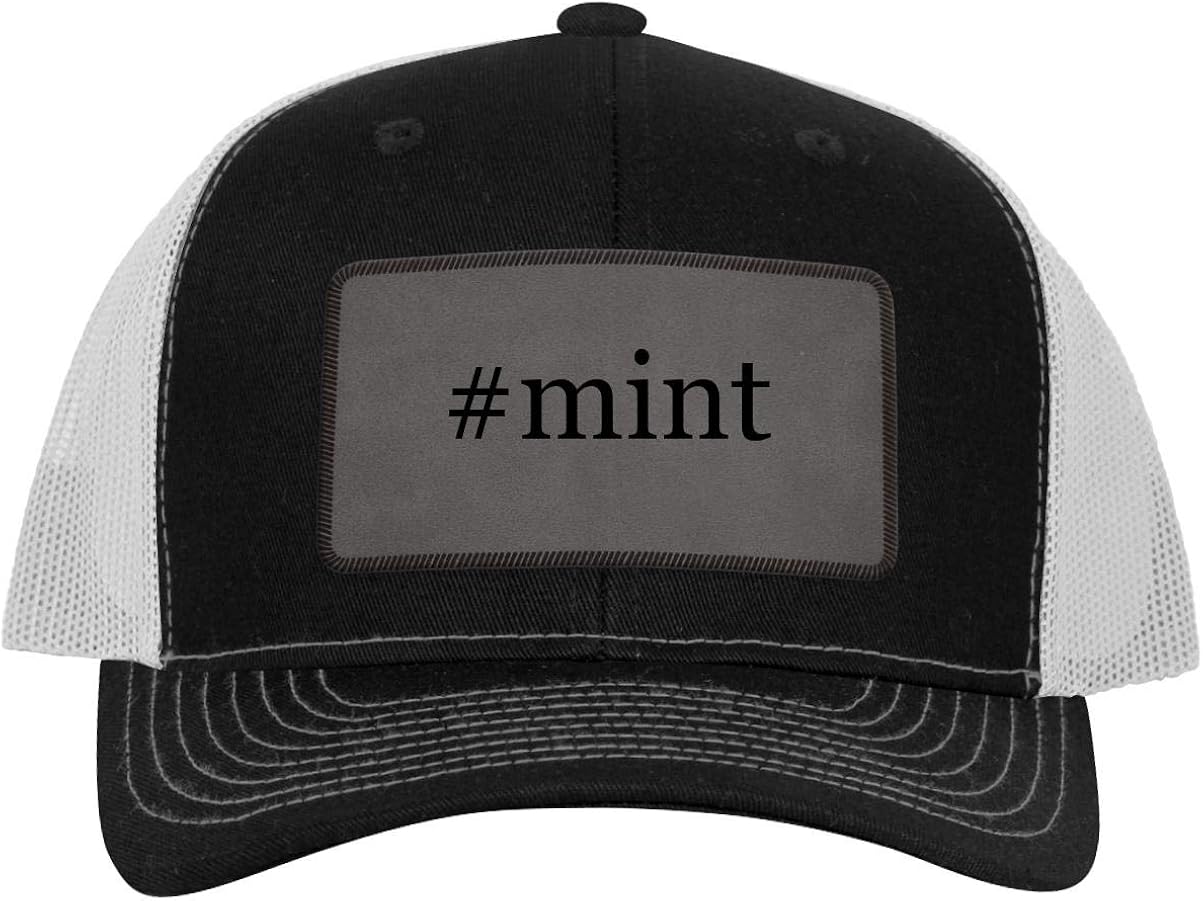 mint leather hat