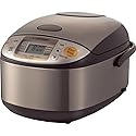 Zojirushi NS-TSC10 Stainless Brown Micom Rice Cooker & Warmer