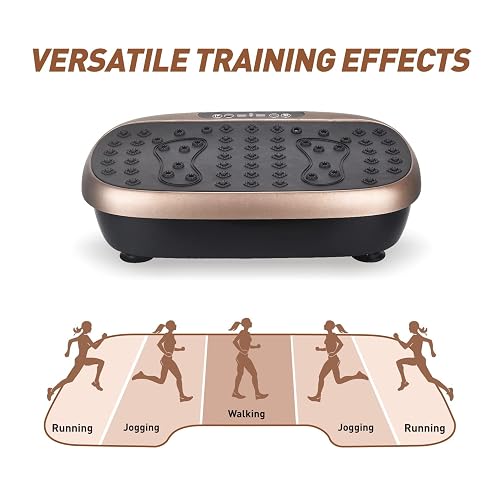 EILISON Vibration Plate Machine - Full Body Workout Platform For Weight Loss & Lymphatic Drainage