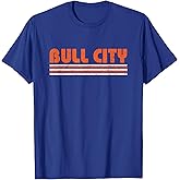 Durham Bull City Vintage 80s Retro Style T-Shirt