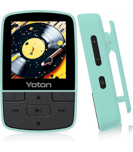 Amazon.com: Yoton MP3 Player with Bluetooth, Max 64GB, HiFi, Pink