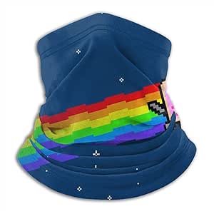 Amazon com Cute Nyan  Cat  UV Sun Mask Dust Wind Neck 