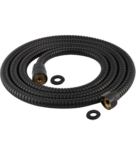 DURA FAUCET DF-SA200-ORB 60" Stainless Steel RV Shower Hose (Oil Rubbed