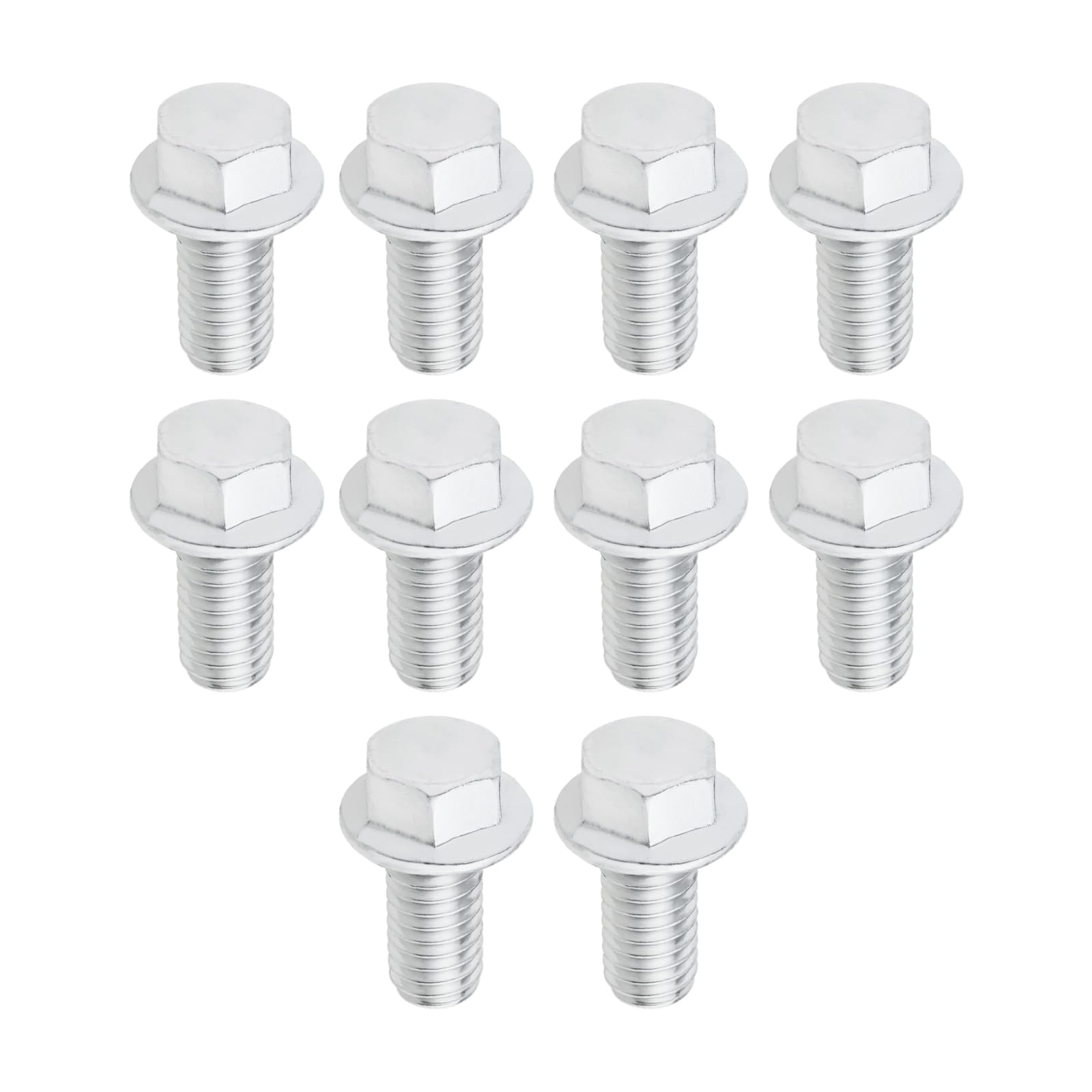 The Lord of the Tools 10PCS Recoil Pull Start Bolts Screws Compatible with Honda GX120 GX160 GX200 GX270 GX340 GX390 17.4x5.8mm Pull Start Mounting Bolts
