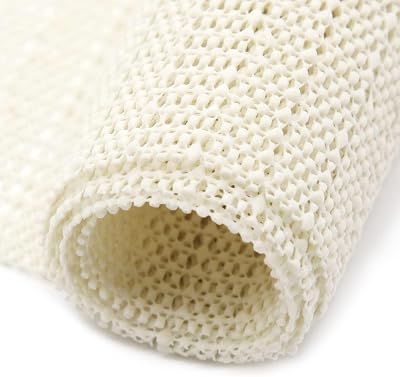 fowong Non Slip Rug Underlay 80 x 150cm PVC Gripper for Home Office Car