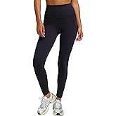 Awwena Women's High Waisted No Front Seam Thick Yoga Leggings 25'' Buttery Soft Squat Proof Gym Athletic Workout Pants