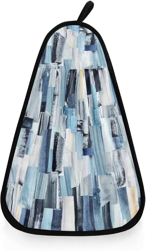 Toalla de mano colgante Fondo de arte abstracto Rayas multicolores