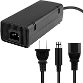 OSTENT US AC Adapter Charger Power Supply Cable Cord for Microsoft Xbox 360 E Console