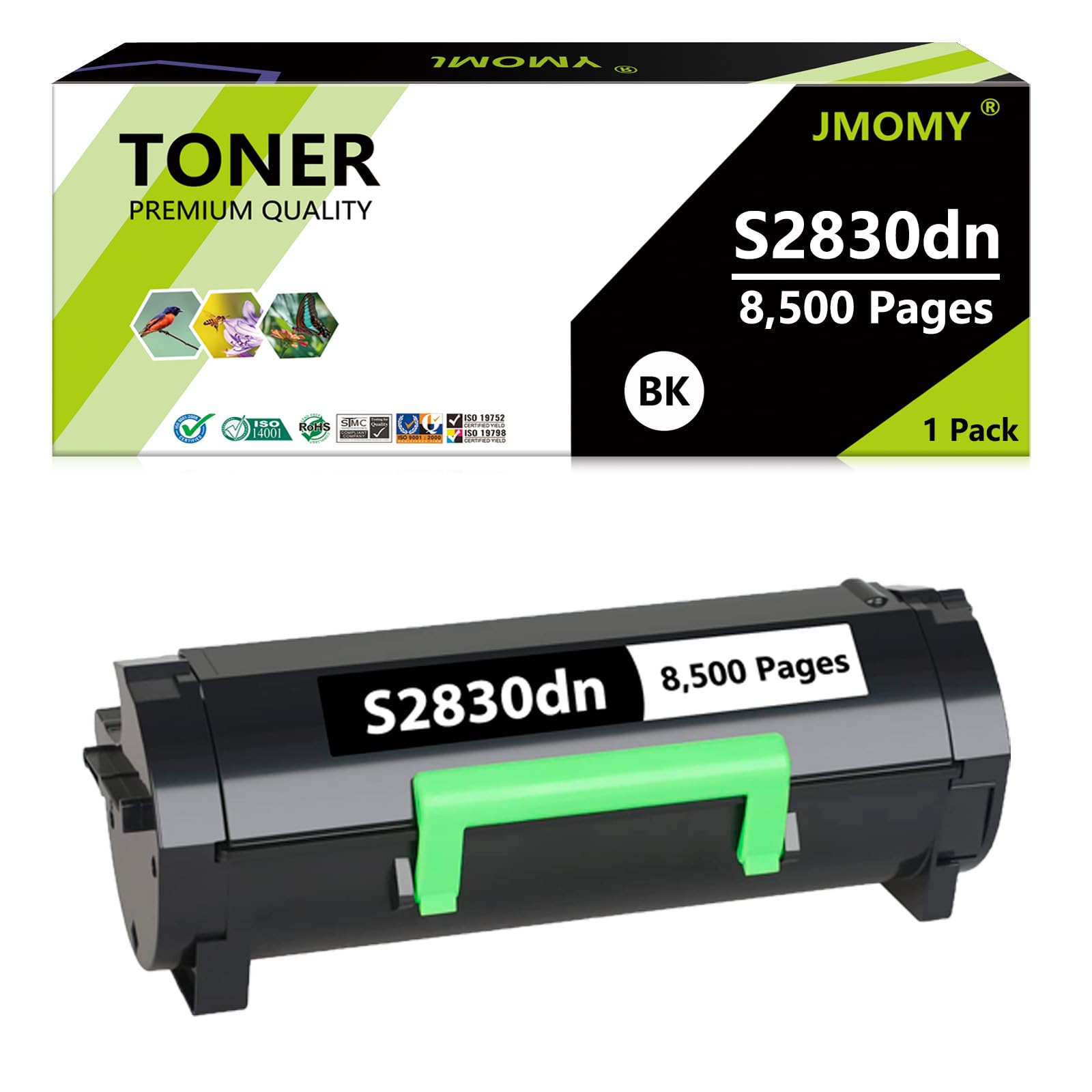 Photo 1 of S2830dn S2830 Compatible for Dell S2830dn S2830 Toner Cartridge Fits with Series GGCTW, 593-BBYP, FR3HY, CH00D, 593-BBYP, 3RDYK, TC2RH, 593-BBYO (8,500 Pages)